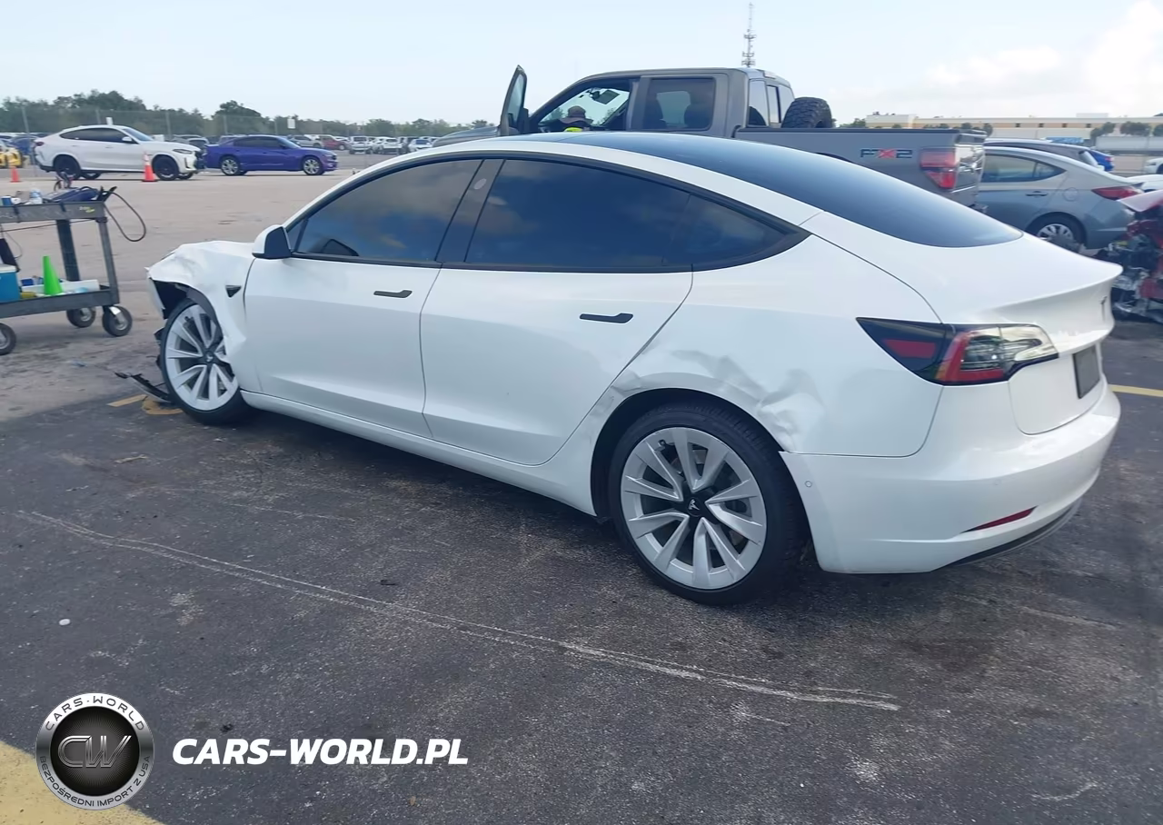 2022 Tesla Model 3 Long Range Dual Motor All-Wheel Drive VIN:5YJ3E1EB6NF269353 - 3