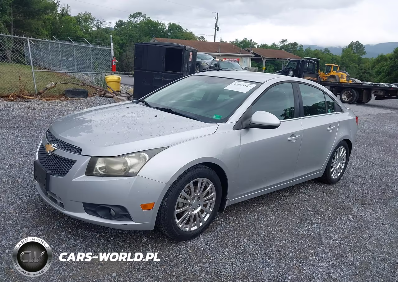 2012 Chevrolet Cruze Eco VIN:1G1PJ5SC8C7242121 - 2