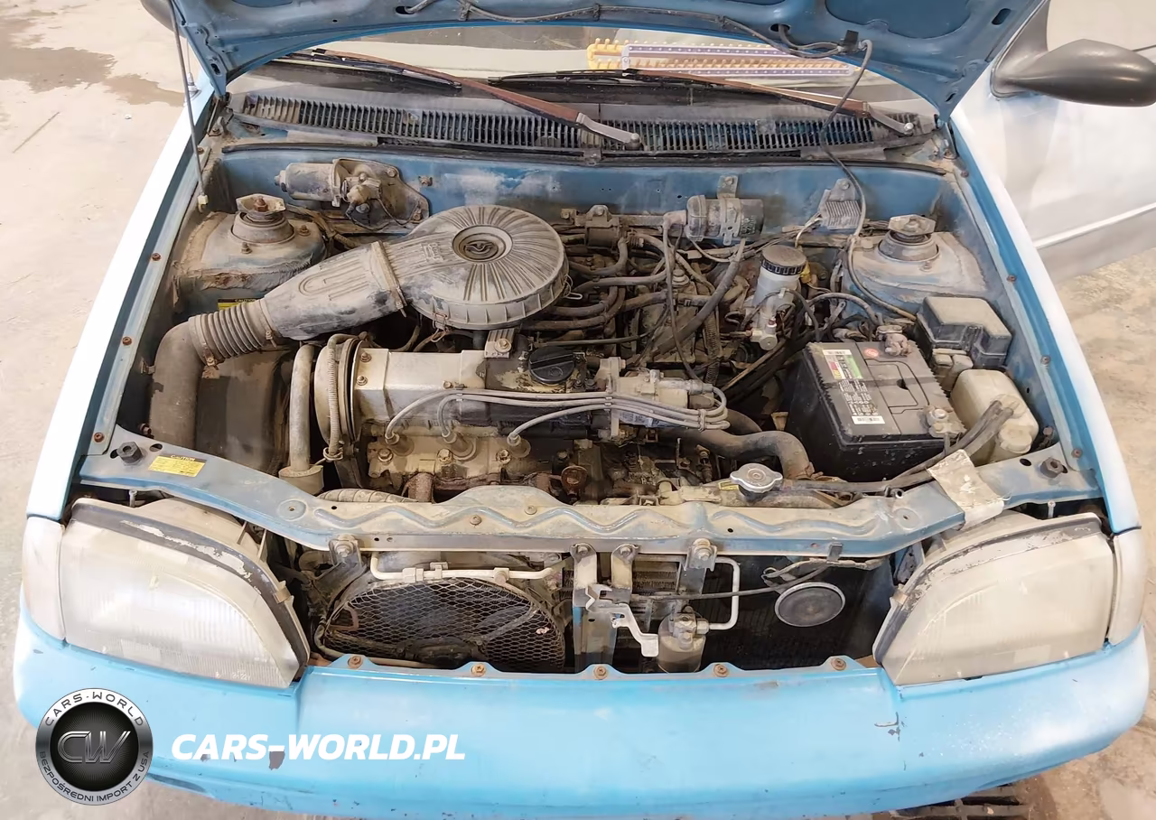 1991 Geo Metro Lsi Sprint Cl VIN:JG1MR336XMK608541 - 10