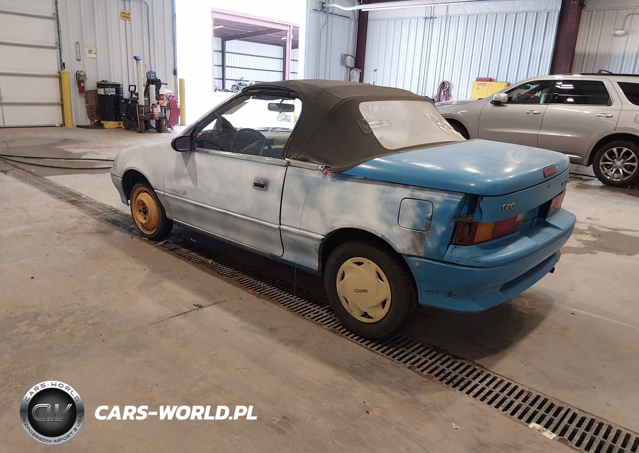 1991 Geo Metro Lsi Sprint Cl VIN:JG1MR336XMK608541 - 3