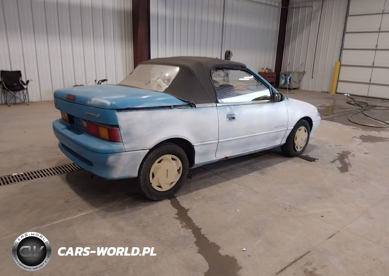 1991 Geo Metro Lsi Sprint Cl VIN:JG1MR336XMK608541 - 4
