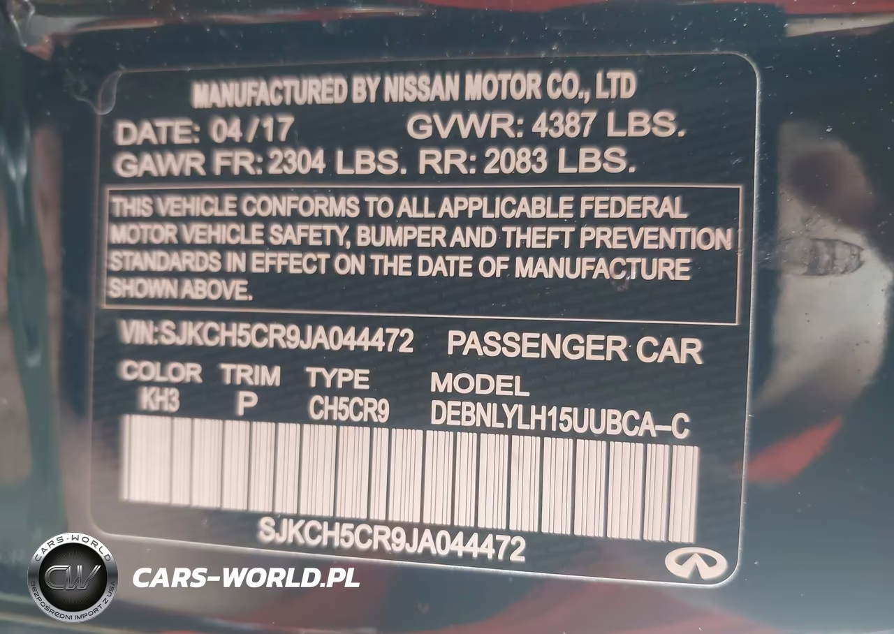 2018 Infiniti Qx30 Premium VIN:SJKCH5CR9JA044472 - 9