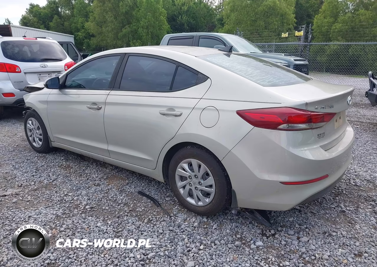 2017 Hyundai Elantra Se VIN:KMHD74LF7HU352870 - 3