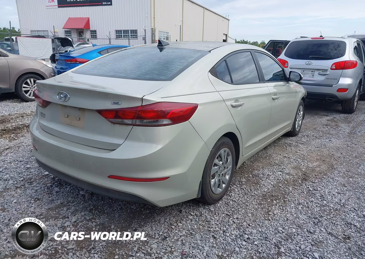 2017 Hyundai Elantra Se VIN:KMHD74LF7HU352870 - 4