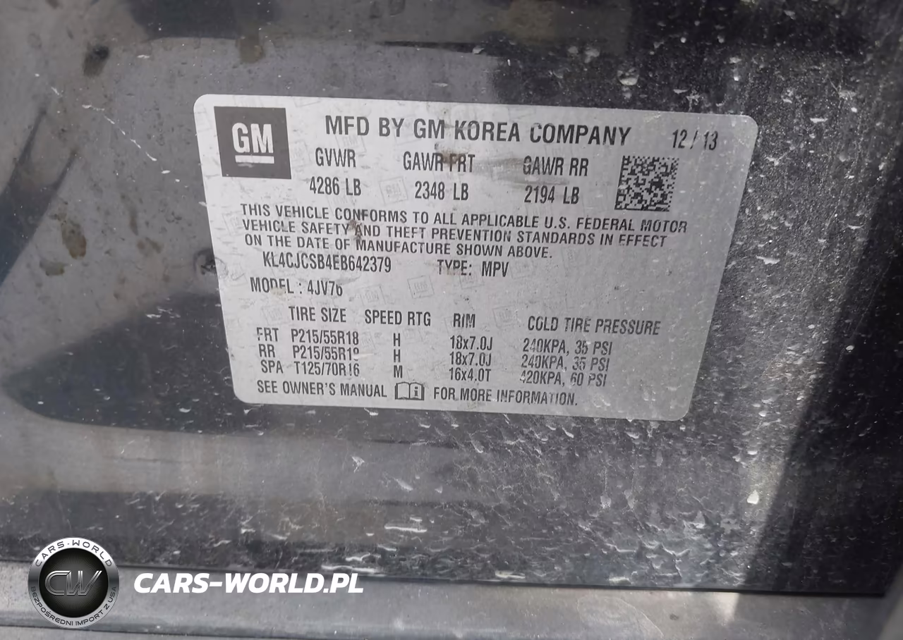 2014 Buick Encore Leather VIN:KL4CJCSB4EB642379 - 9