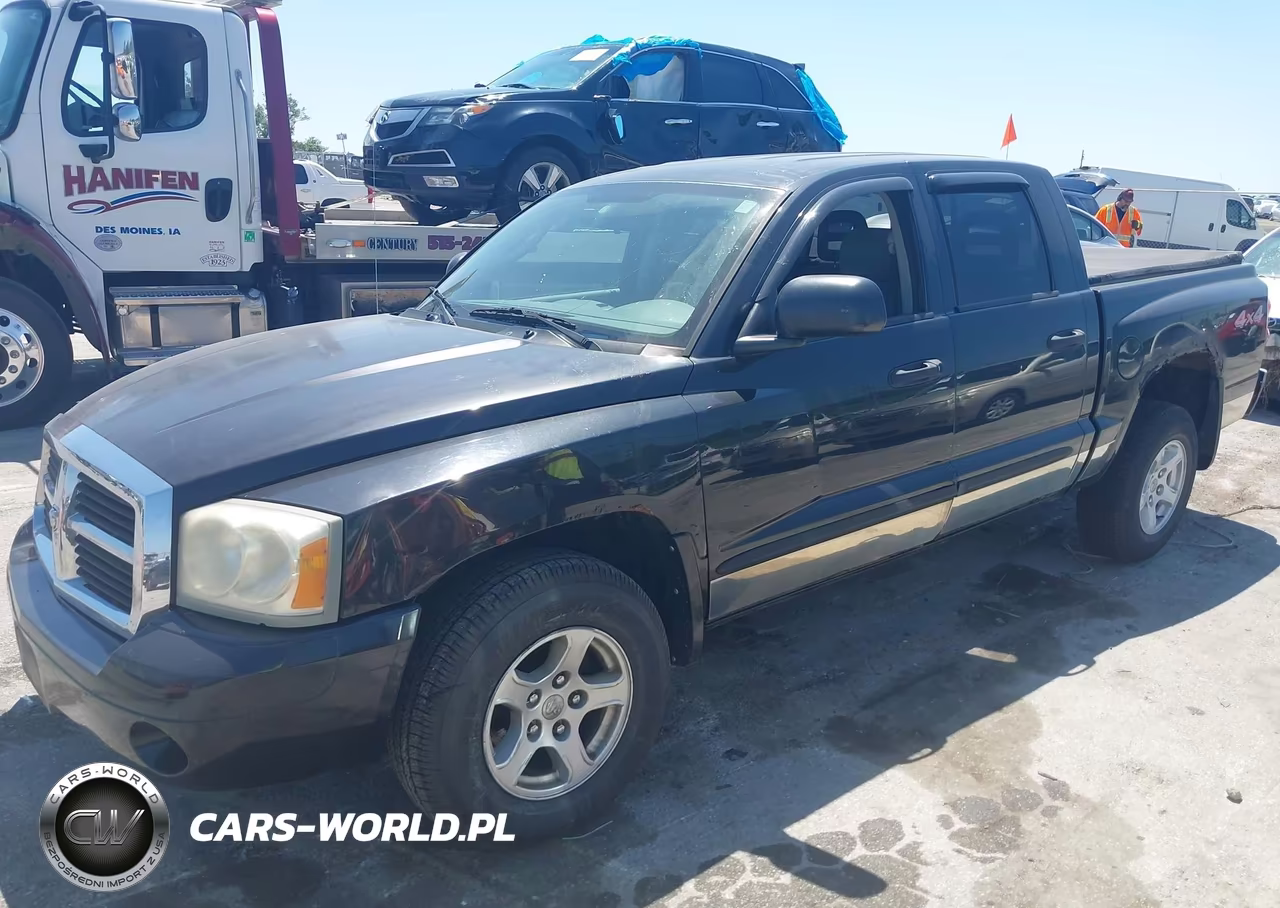 2007 Dodge Dakota Slt VIN:1D7HW48J97S128134 - 2