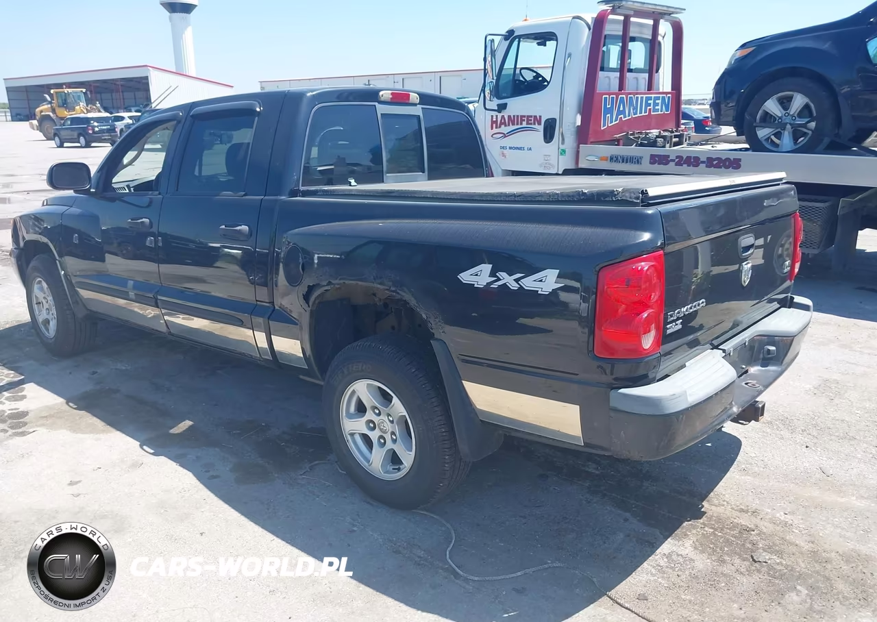 2007 Dodge Dakota Slt VIN:1D7HW48J97S128134 - 3