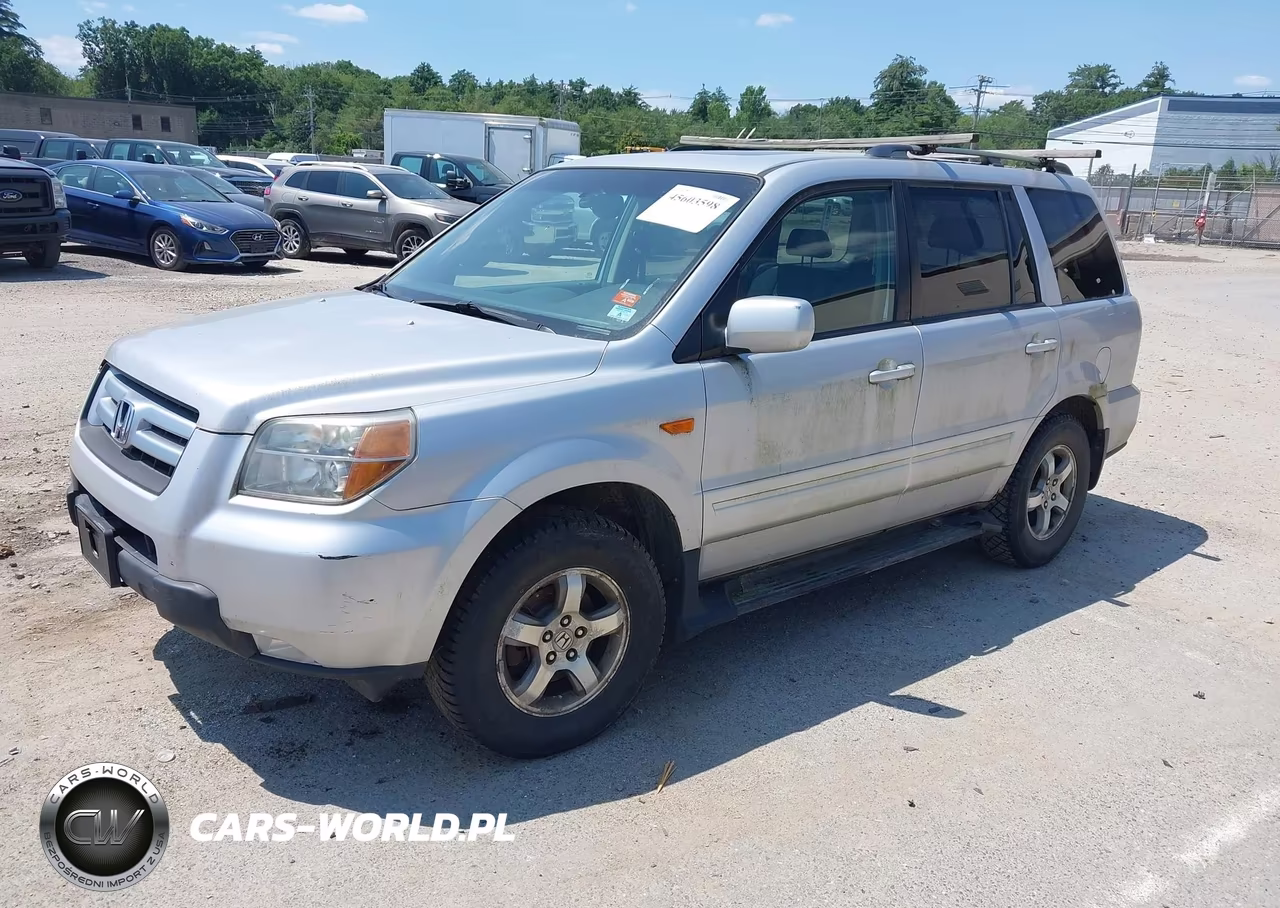 2006 Honda Pilot Ex-L VIN:2HKYF185X6H541222 - 2