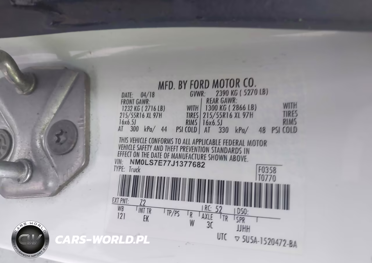 2018 Ford Transit Connect Xl VIN:NM0LS7E77J1377682 - 9