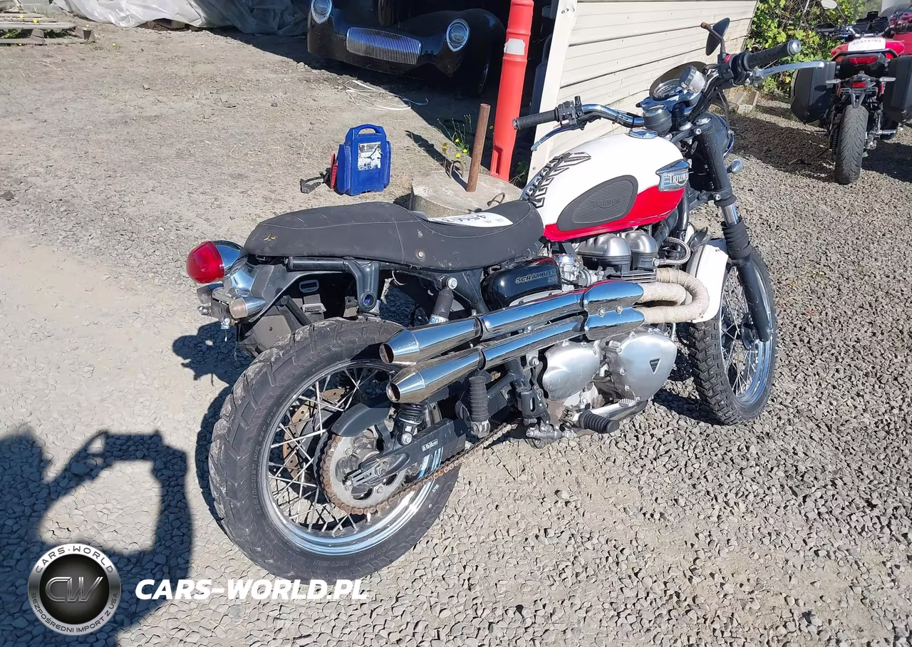 2006 Triumph Motorcycle Scrambler VIN:SMT925RNX6J263243 - 4