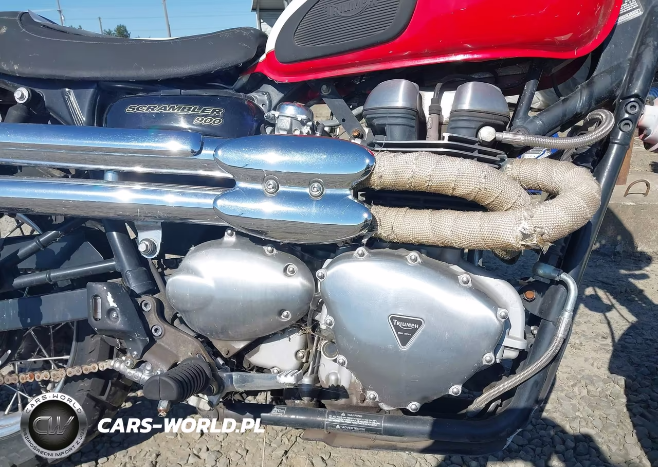 2006 Triumph Motorcycle Scrambler VIN:SMT925RNX6J263243 - 8