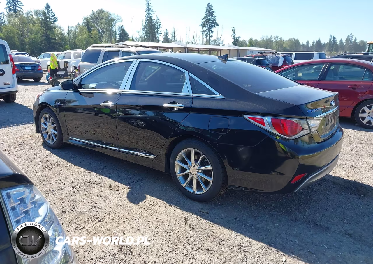 2012 Hyundai Sonata Hybrid VIN:KMHEC4A45CA020647 - 3