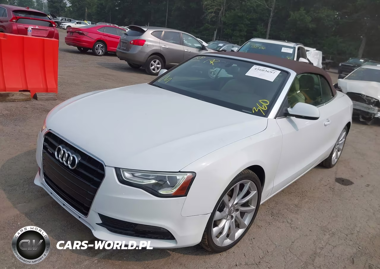2013 Audi A5 2.0T Premium VIN:WAULFAFHXDN007669 - 2