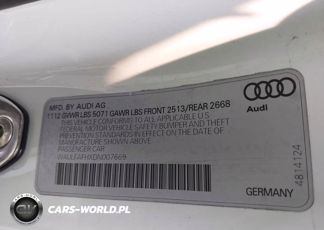 2013 Audi A5 2.0T Premium VIN:WAULFAFHXDN007669 - 9