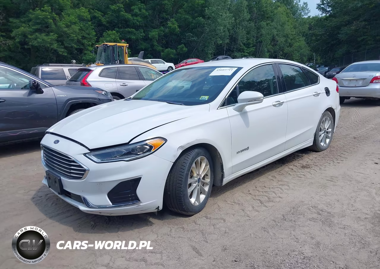 2019 Ford Fusion Hybrid Sel VIN:3FA6P0MU9KR113067 - 2
