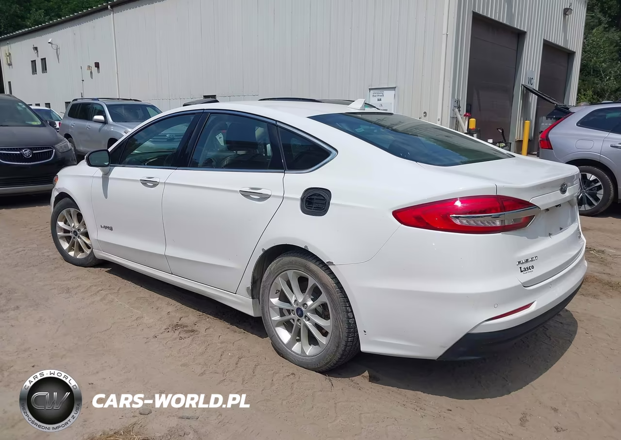 2019 Ford Fusion Hybrid Sel VIN:3FA6P0MU9KR113067 - 3