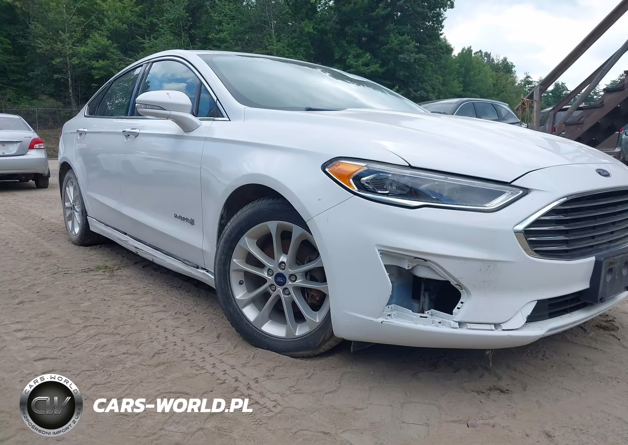 2019 Ford Fusion Hybrid Sel VIN:3FA6P0MU9KR113067 - 6