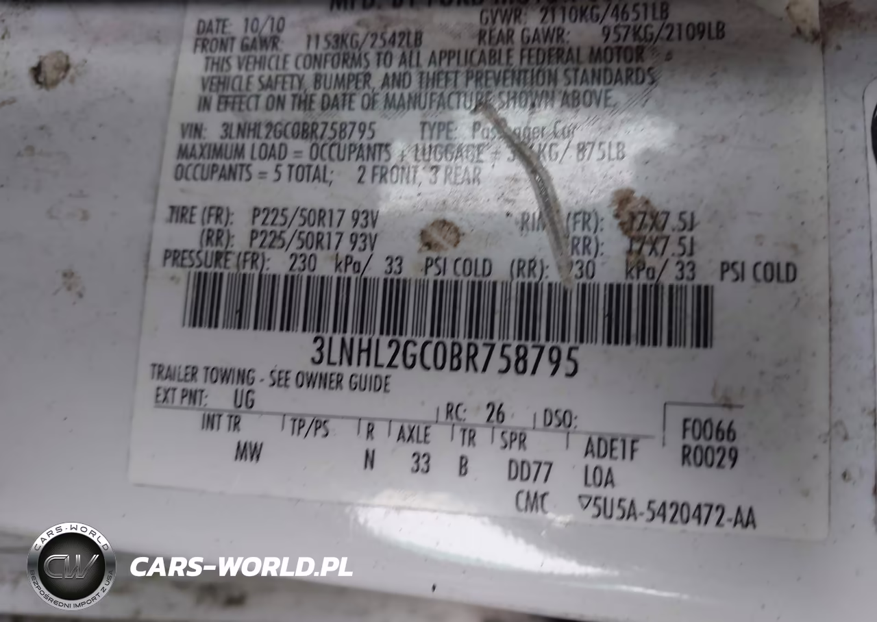 2011 Lincoln Mkz VIN:3LNHL2GC0BR758795 - 9