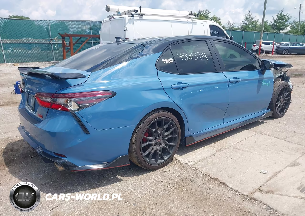 2022 Toyota Camry Trd VIN:4T1KZ1AKXNU062439 - 4