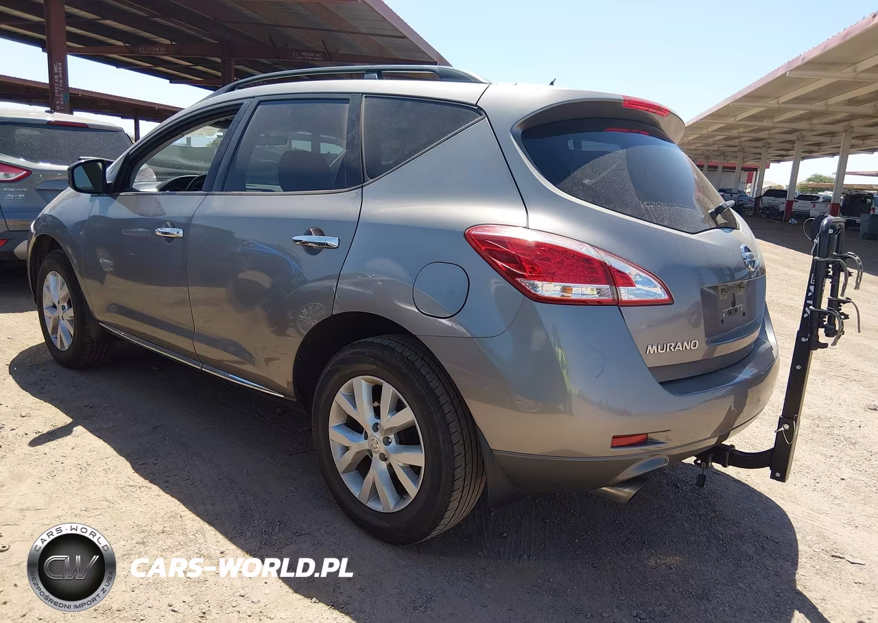 2012 Nissan Murano Sv VIN:JN8AZ1MU9CW113464 - 3