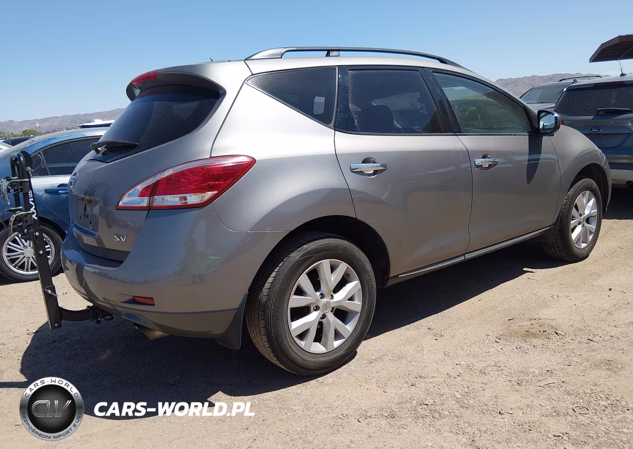 2012 Nissan Murano Sv VIN:JN8AZ1MU9CW113464 - 4