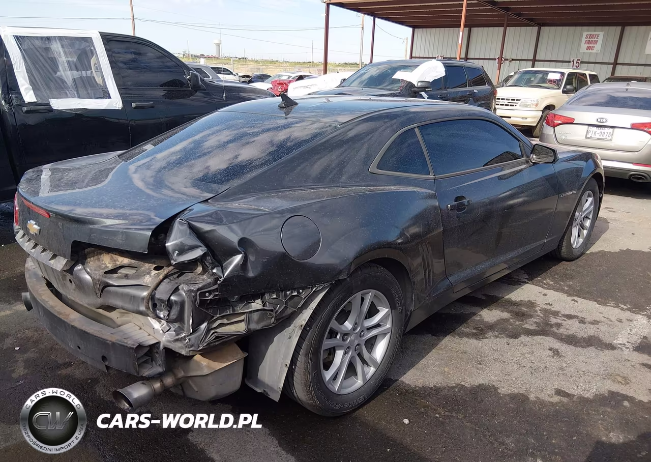 2015 Chevrolet Camaro 2Ls VIN:2G1FB1E31F9302482 - 4