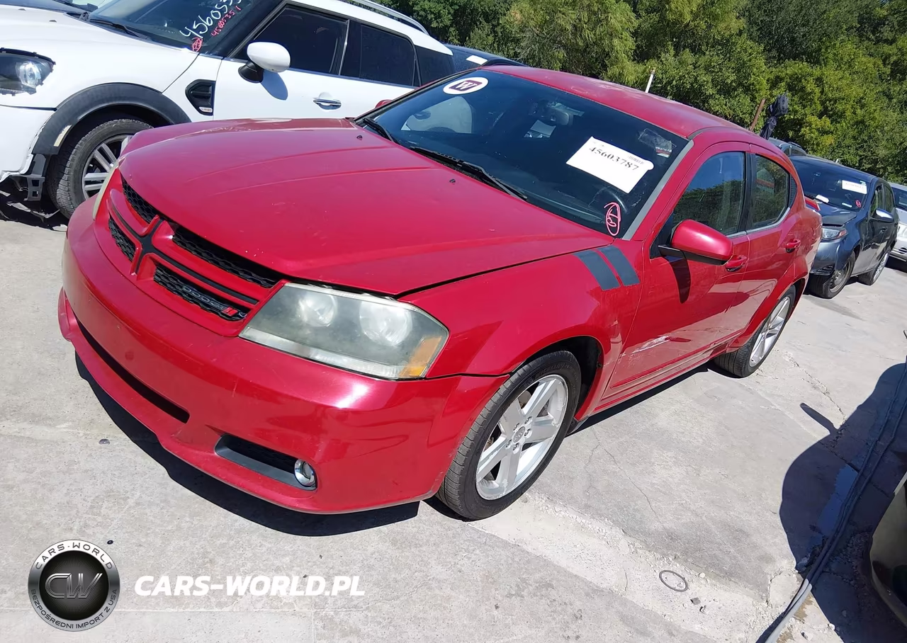 2013 Dodge Avenger R-T VIN:1C3CDZBG9DN562606 - 2