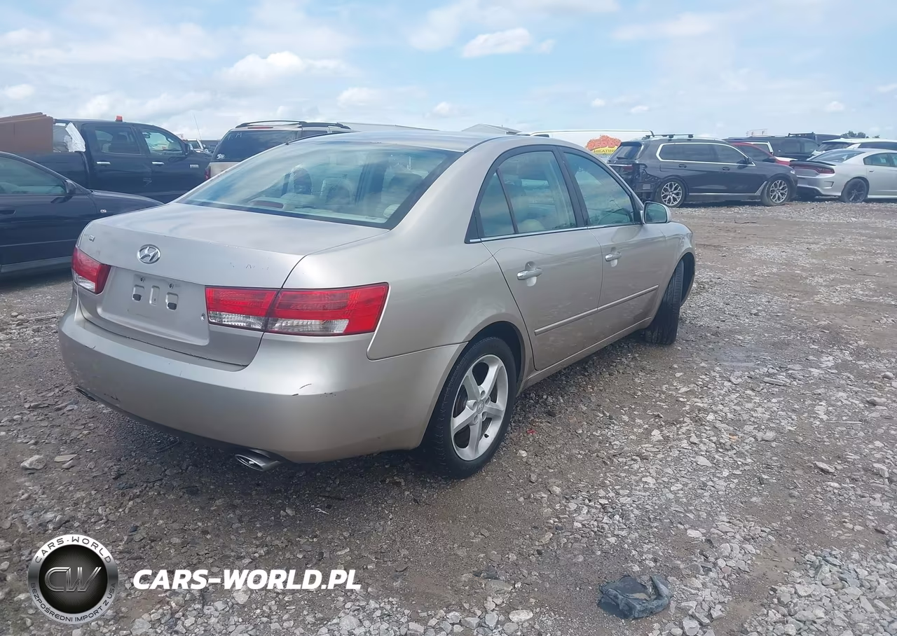2006 Hyundai Sonata Gls V6-Lx V6 VIN:5NPEU46F26H006357 - 4