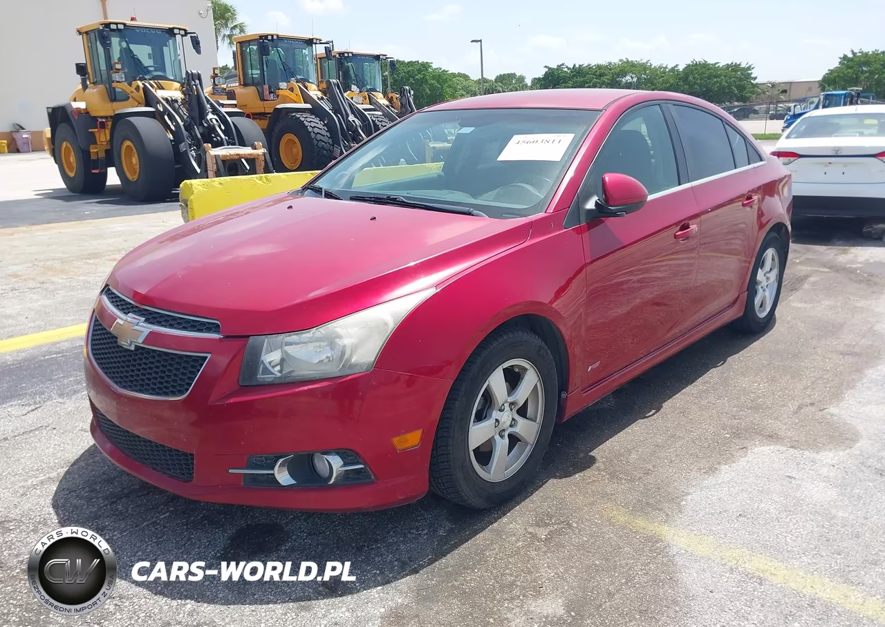 2012 Chevrolet Cruze 1Lt VIN:1G1PL5SC2C7139688 - 2