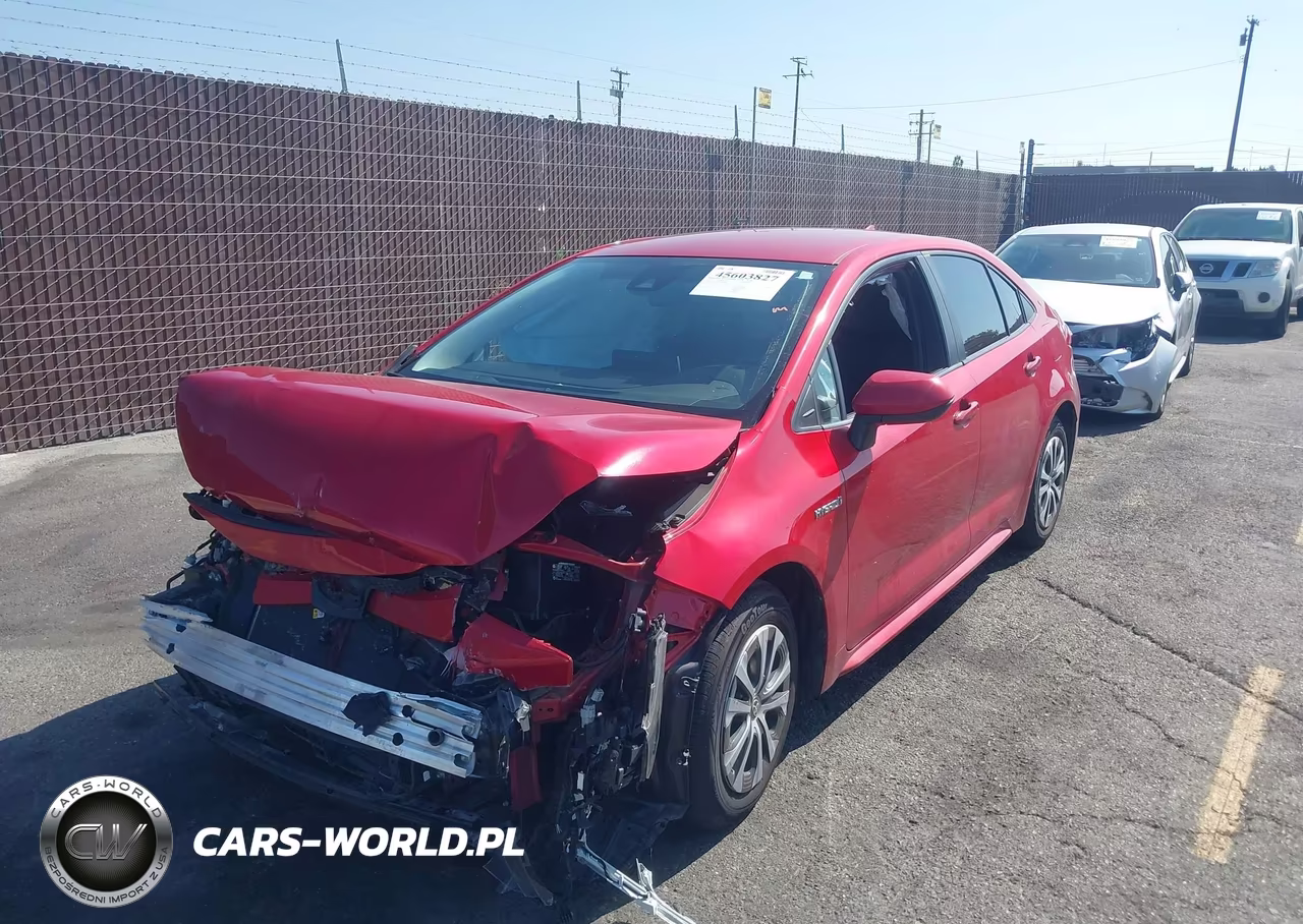 2021 Toyota Corolla Hybrid Le VIN:JTDEAMDE9MJ011868 - 2