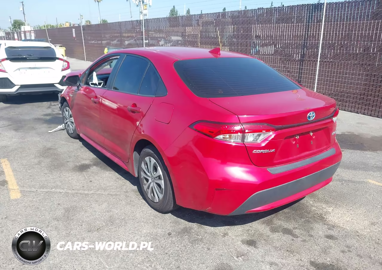 2021 Toyota Corolla Hybrid Le VIN:JTDEAMDE9MJ011868 - 3