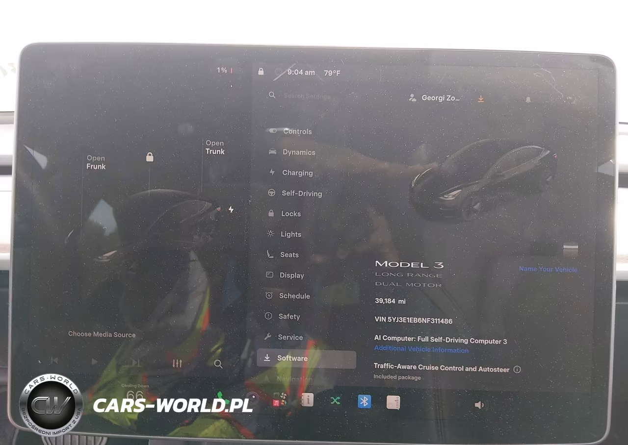 2022 Tesla Model 3 Long Range Dual Motor All-Wheel Drive VIN:5YJ3E1EB6NF311486 - 18