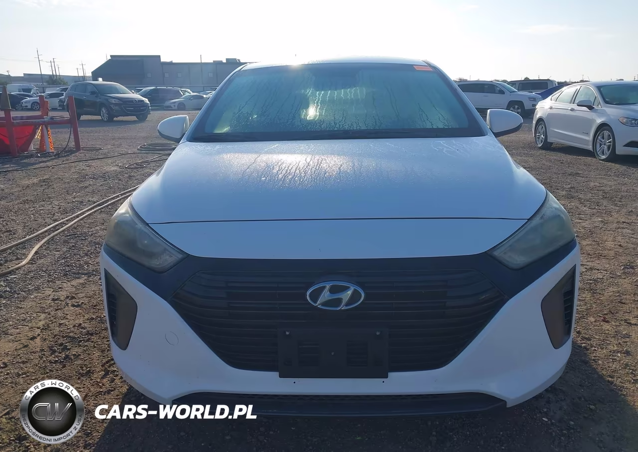 2018 Hyundai Ioniq Hybrid Blue VIN:KMHC65LC9JU075753 - 12