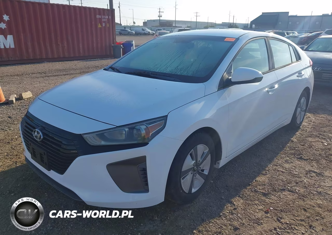 2018 Hyundai Ioniq Hybrid Blue VIN:KMHC65LC9JU075753 - 2