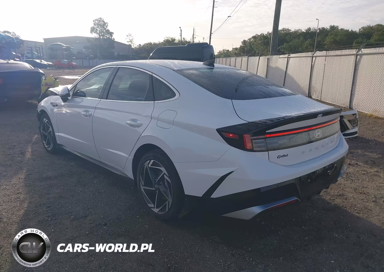 2026 Hyundai Sonata Sel Sport VIN:KMHL64JA0TA536337 - 3