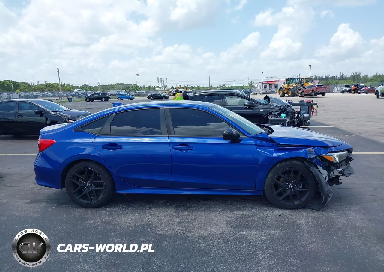 2022 Honda Civic Sport VIN:2HGFE2F53NH534737 - 14