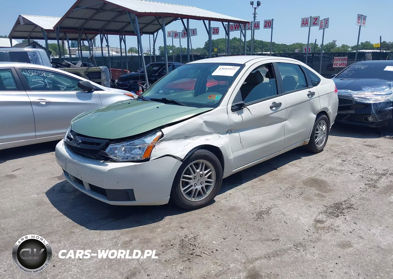 2010 Ford Focus Se VIN:1FAHP3FN5AW256092 - 2