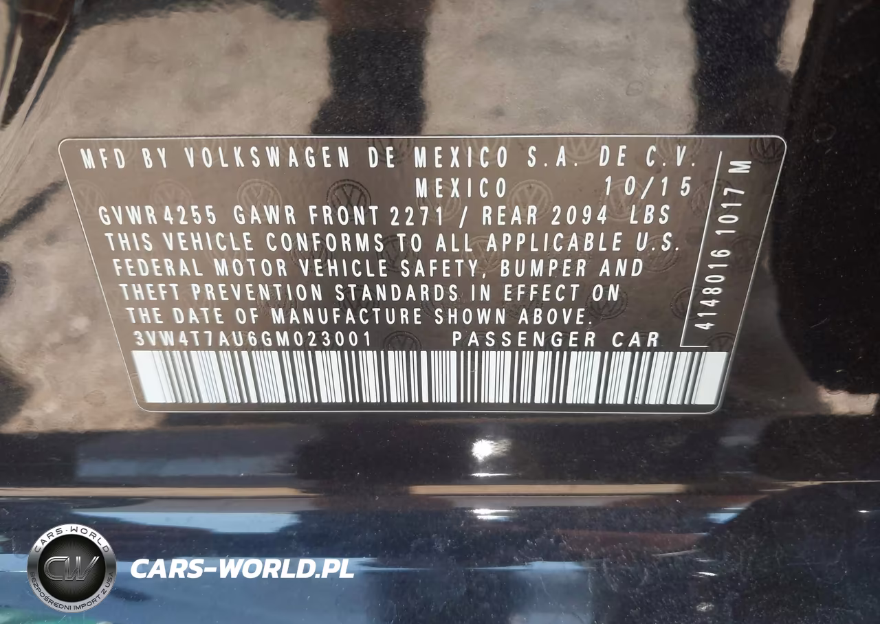 2016 Volkswagen Golf Gti Autobahn 4-Door-S 4-Door-Se 4-Door VIN:3VW4T7AU6GM023001 - 9