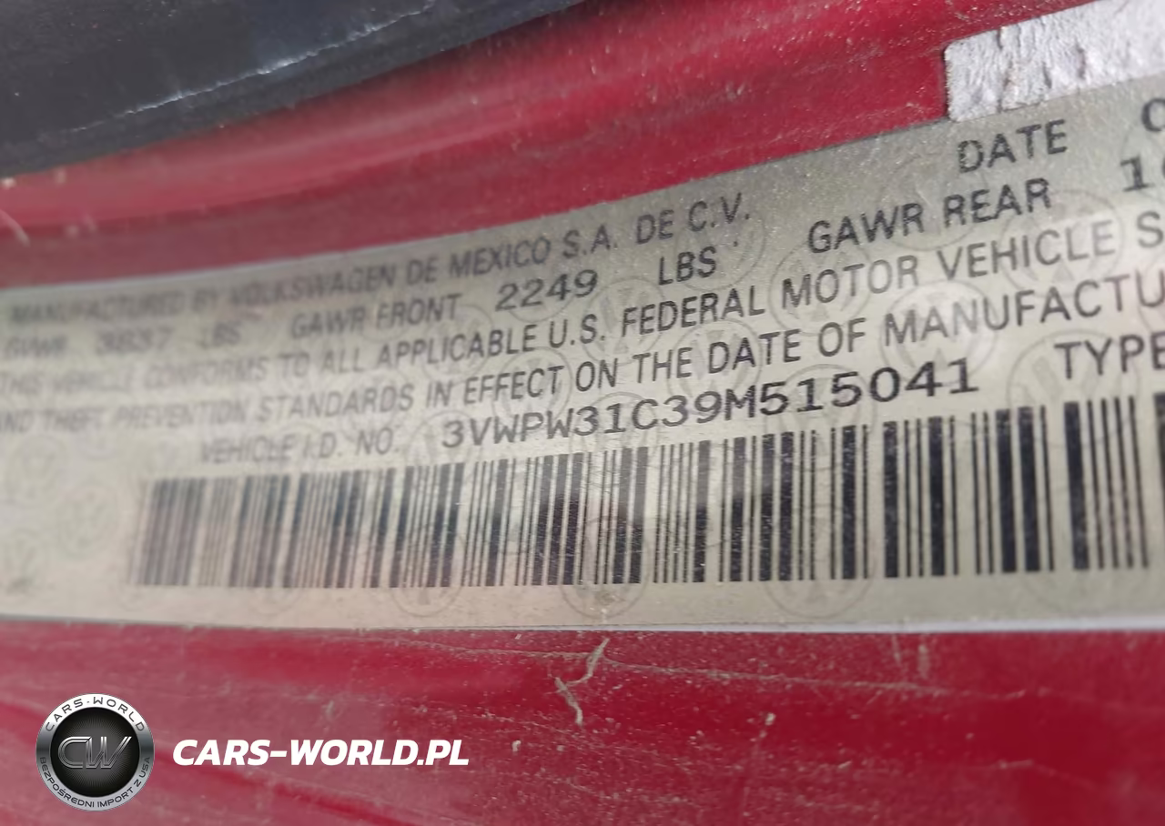 2009 Volkswagen New Beetle 2.5L VIN:3VWPW31C39M515041 - 9