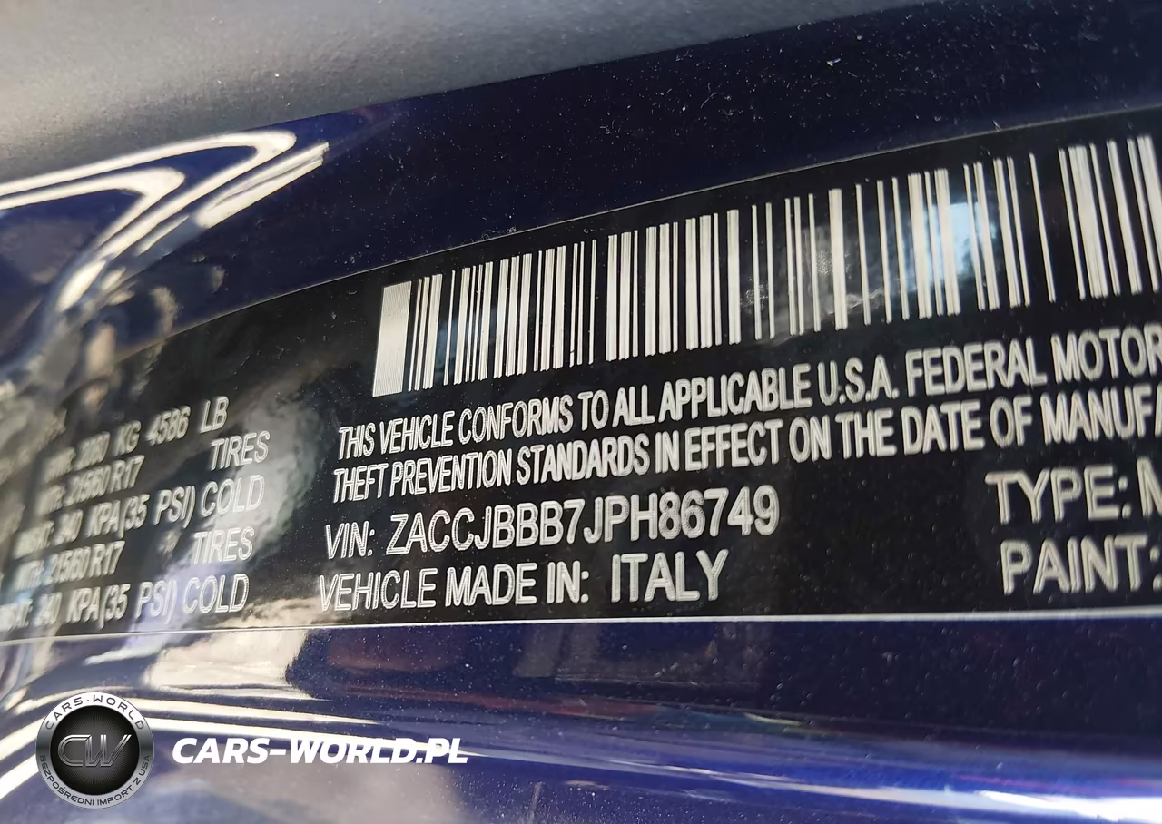 2018 Jeep Renegade Latitude 4X4 VIN:ZACCJBBB7JPH86749 - 9