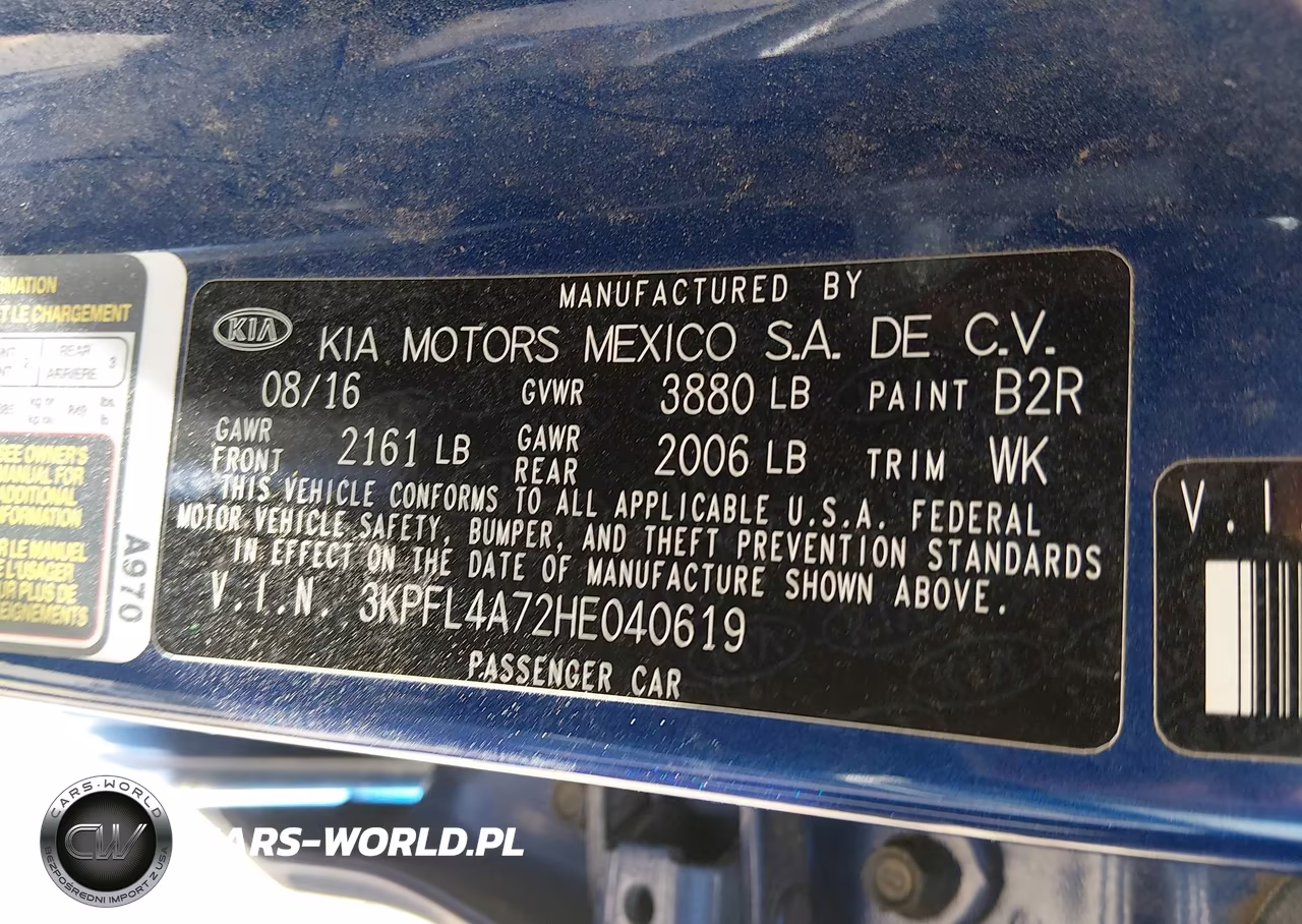 2017 Kia Forte S VIN:3KPFL4A72HE040619 - 9