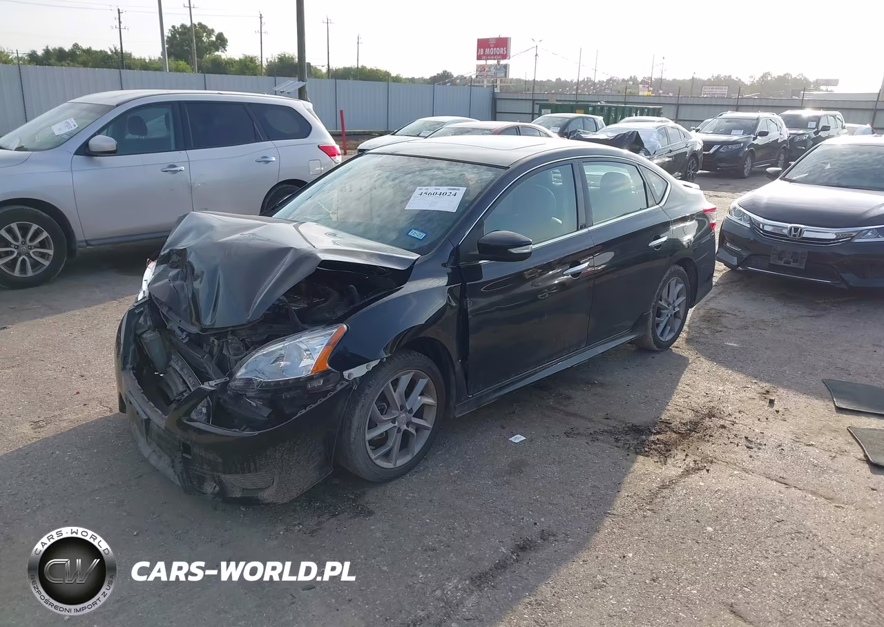 2015 Nissan Sentra Sr VIN:3N1AB7AP3FY291629 - 2