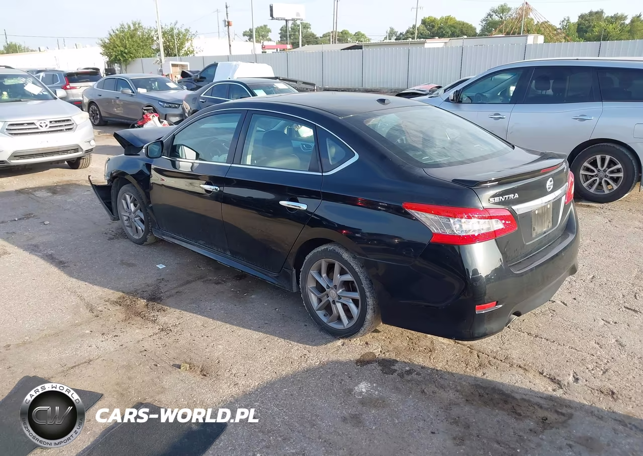 2015 Nissan Sentra Sr VIN:3N1AB7AP3FY291629 - 3