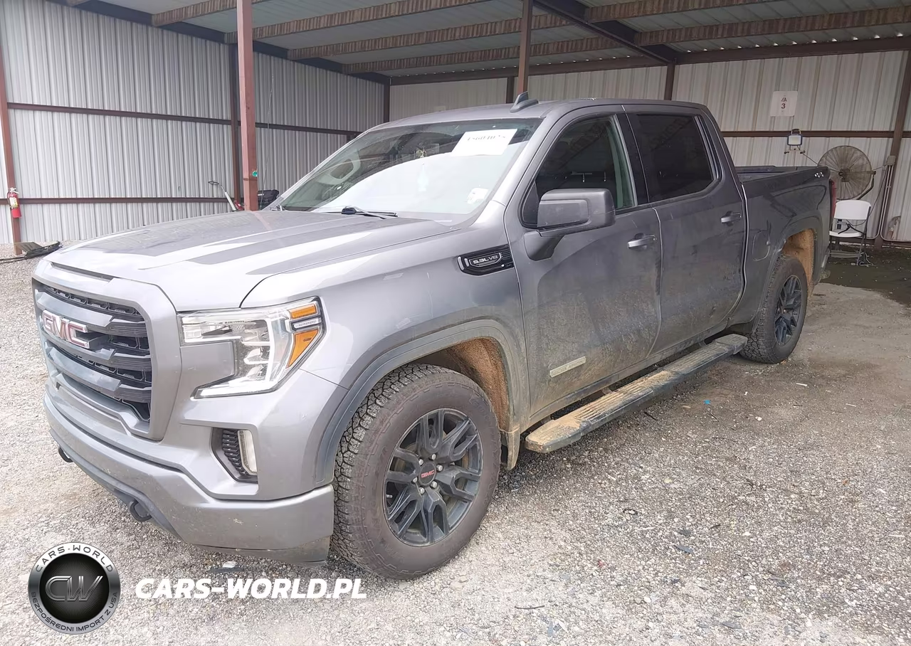 2021 GMC Sierra 1500 4Wd Short Box Elevation VIN:3GTU9CED8MG470735 - 2