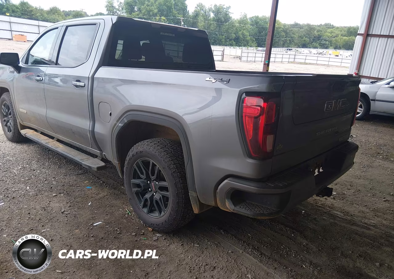 2021 GMC Sierra 1500 4Wd Short Box Elevation VIN:3GTU9CED8MG470735 - 3