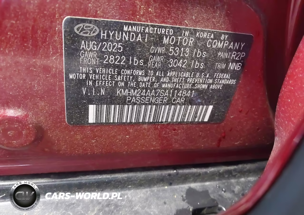 2025 Hyundai Ioniq 6 Se VIN:KMHM24AA7SA114841 - 9
