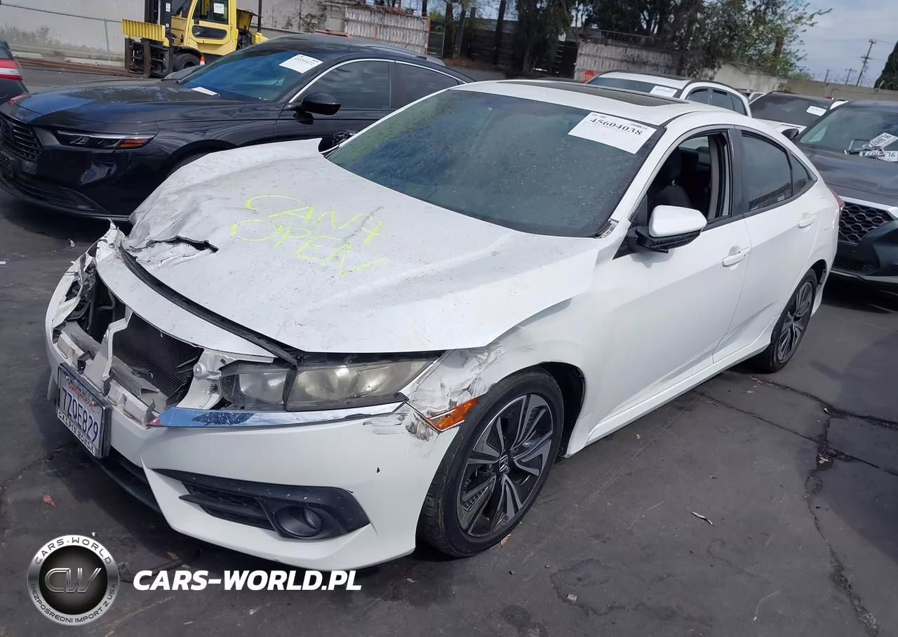 2017 Honda Civic Ex-T VIN:2HGFC1F35HH656065 - 2