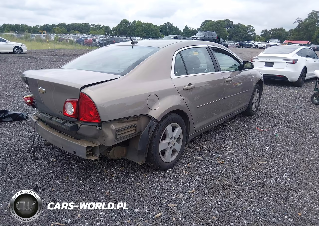 2008 Chevrolet Malibu Ls W-1Ls VIN:1G1ZG57B18F157531 - 4