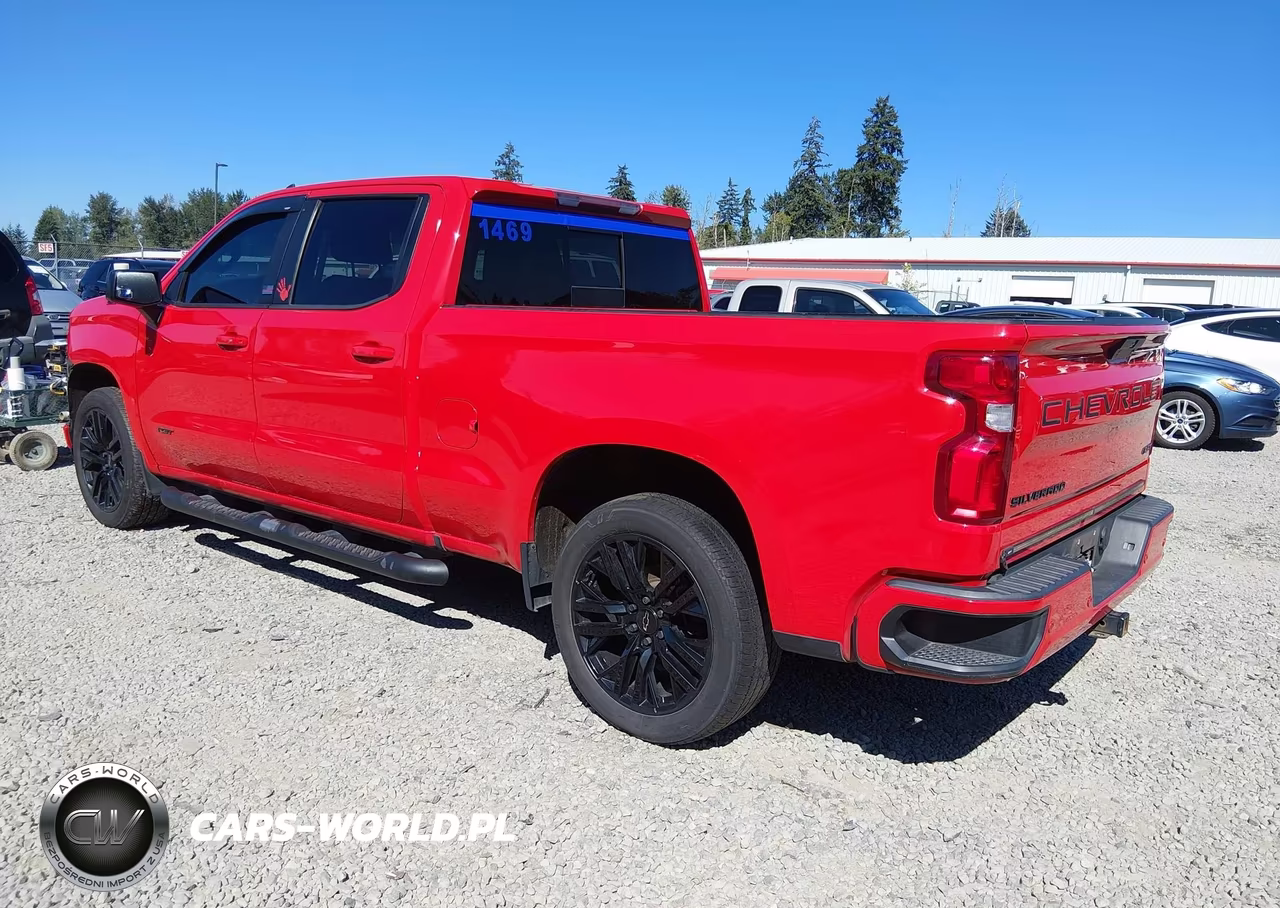 2021 Chevrolet Silverado 1500 4Wd Standard Bed Rst VIN:3GCUYEET7MG195963 - 3