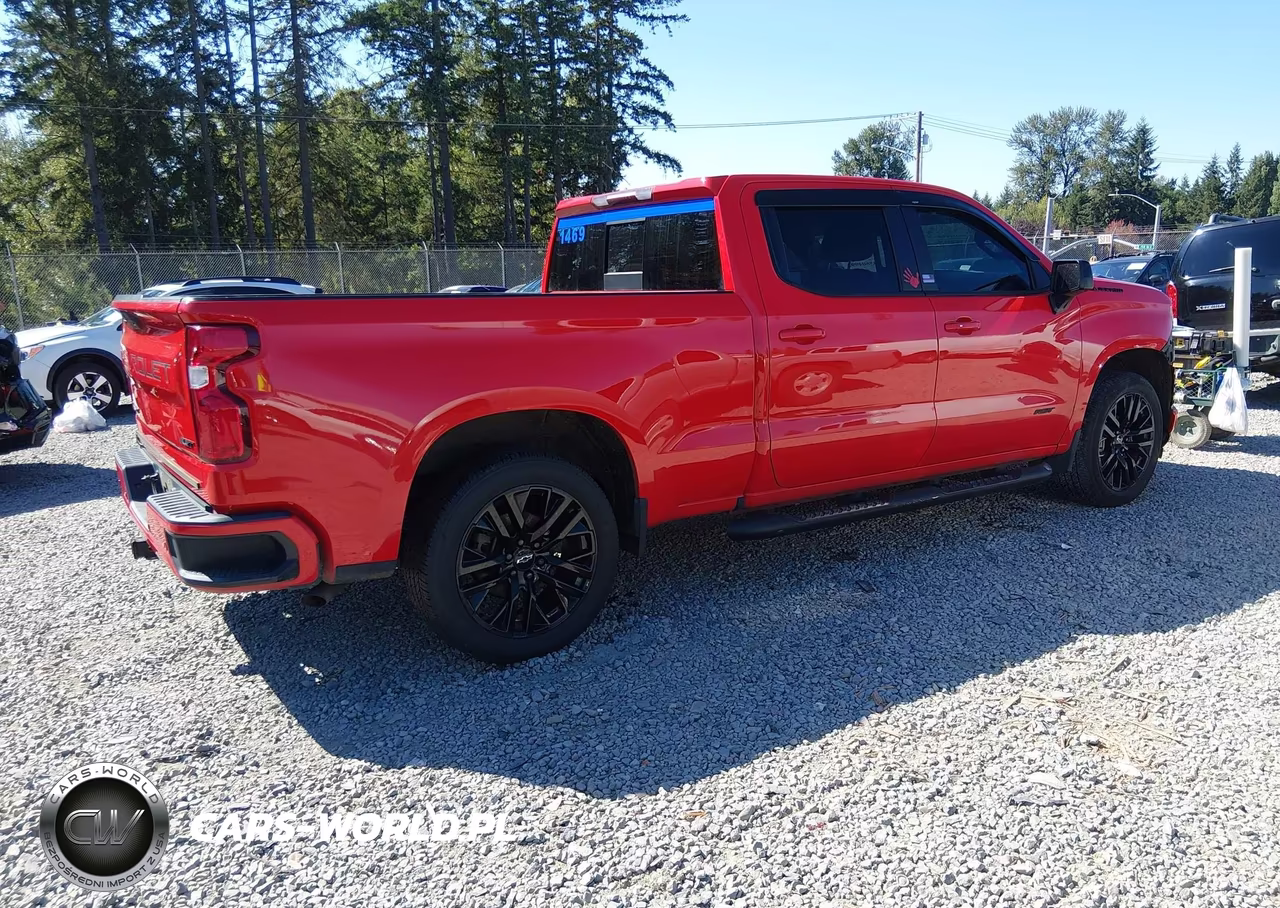 2021 Chevrolet Silverado 1500 4Wd Standard Bed Rst VIN:3GCUYEET7MG195963 - 4
